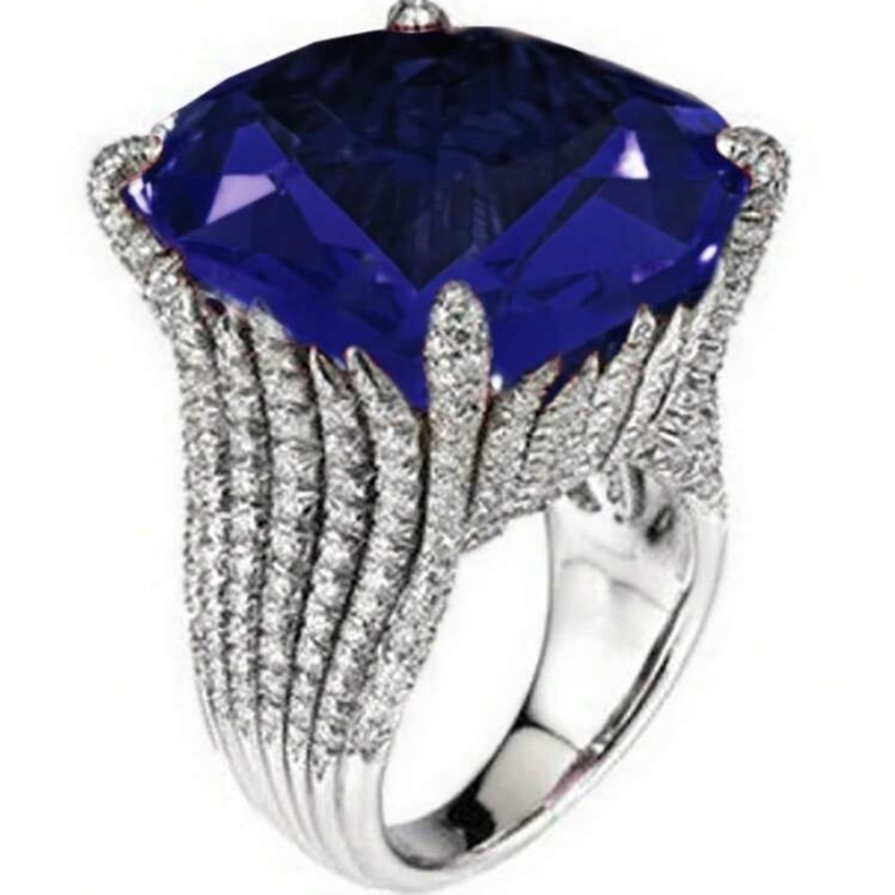 BRIDAL WEDDING RING ENEGAGMENT RING - Picture 4 of 10